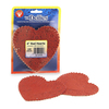Hygloss Products Heart Doilies, Red, 4in, PK300 91044